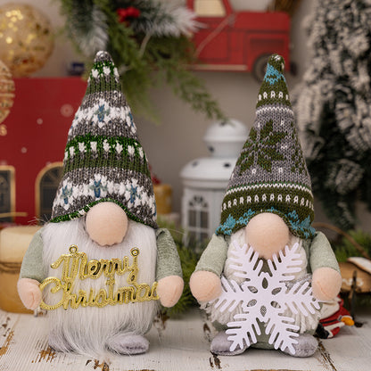 Set of 2 Illuminated Christmas Gnomes