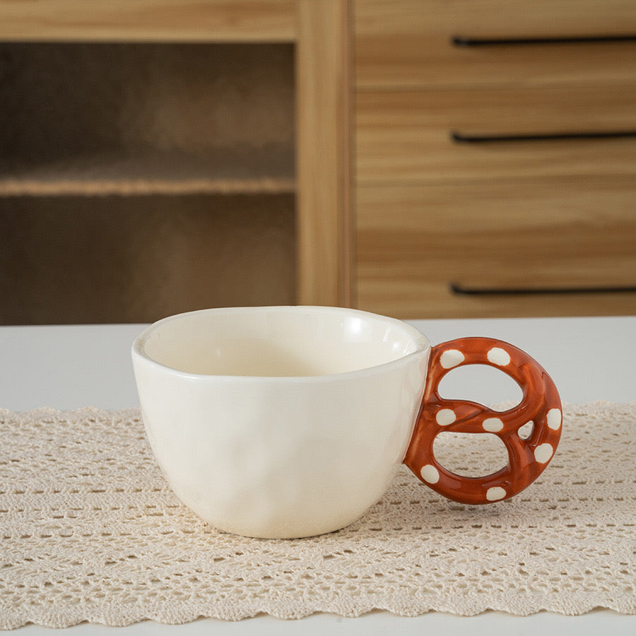 Pretzel Ceramic Mug