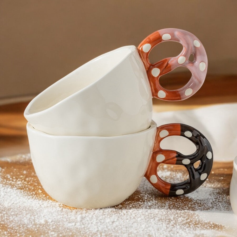 Pretzel Ceramic Mug