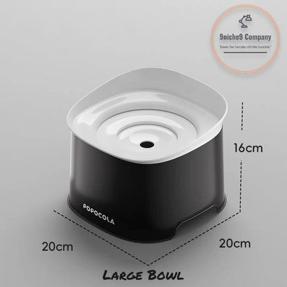 Splash Proof Dog Water Bowl